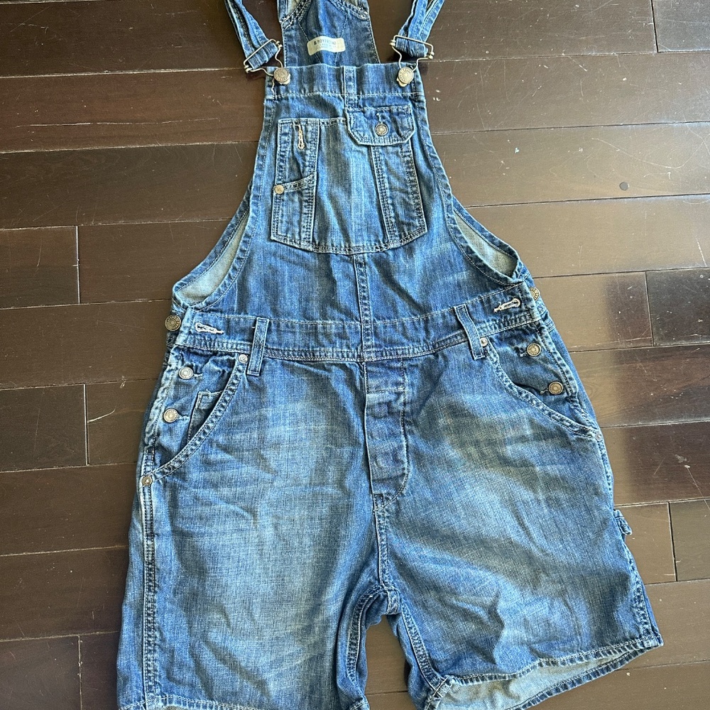 H&M 100% Cotton Overall Shorts